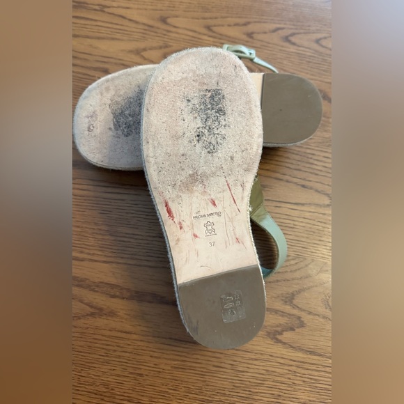 Paloma Barcelona Leather Platform Sandals size 37 - Picture 8 of 8